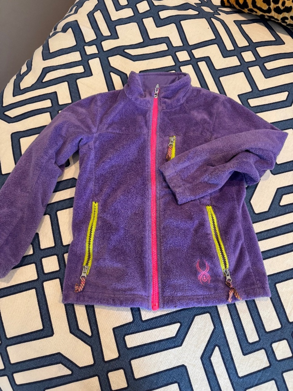 Spyder Purple Fleece Jacket